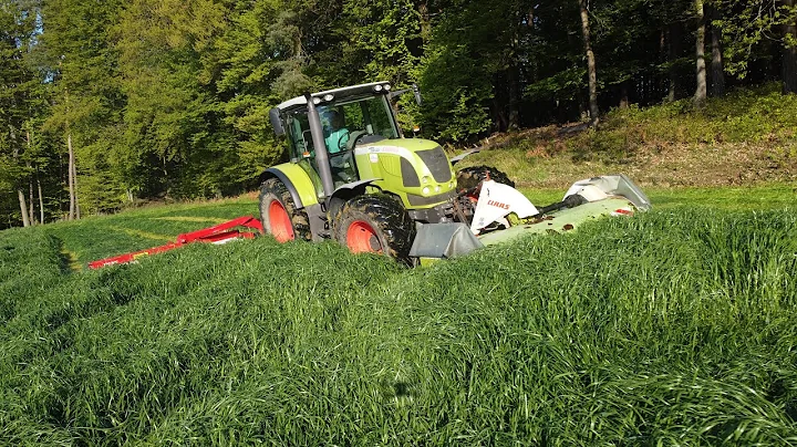 1. Konja 2022 | Erste Schnitt| Grass silage | Zbio...