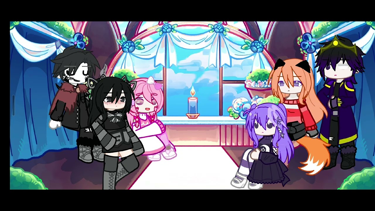 Reaction trận chiến giữa đen và Nini /by ani/ #gacha #gachalife2 phần3