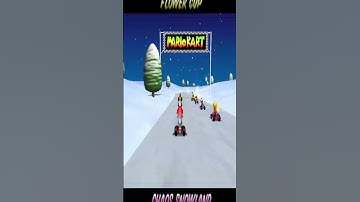 mario kart randomizer V2 all CHAOS maps in FLOWER CUP Romhack/Mod