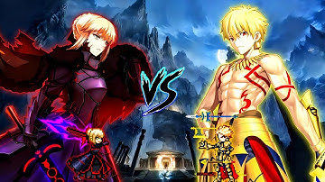 Alter Saber TP OP V2 (New) VS King Gilgamesh CCC V3 OP in Jump Force Mugen