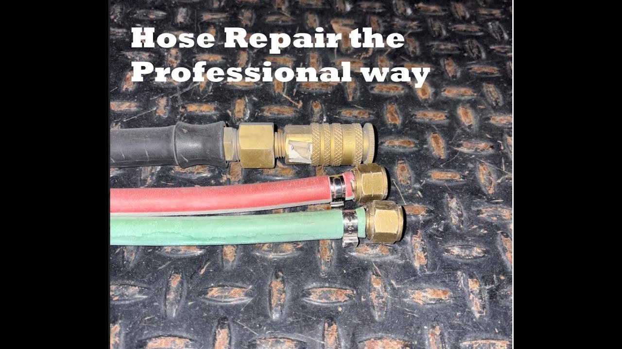 Hose Repair what the Pros won't tell you YouTube