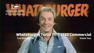 1980 Whataburger Ad with Country Star Mel Tillis