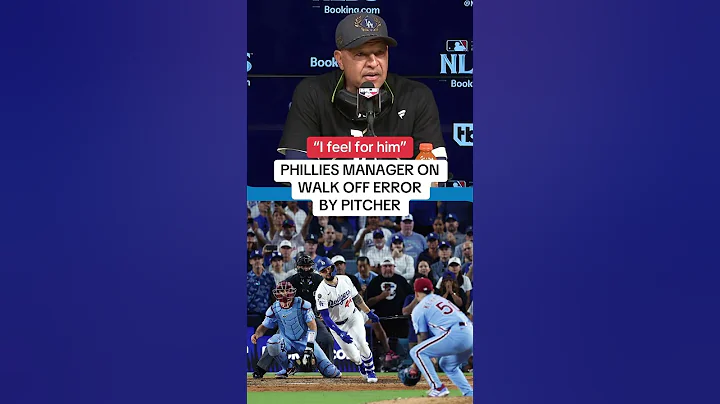 Rough night for Philadelphia fans #phillies #mlb #shorts #mlbplayoffs #dodgers