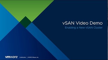 vSAN 6.7 - Setting Up a New vSAN Cluster