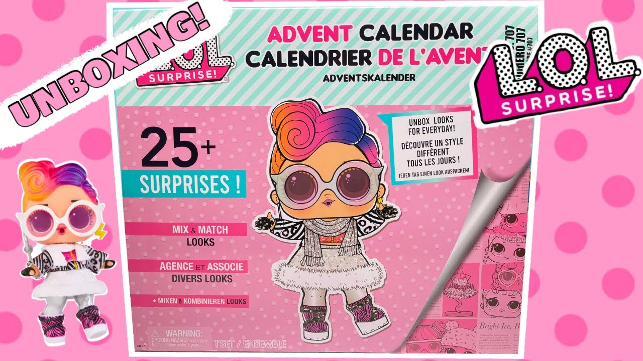 L.O.L. Surprise! Advent Calendar with 25+ Surprises