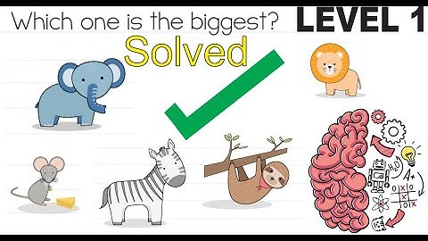 Which one is the biggest? | Brain Test | Tricky Puzzles | Level 1