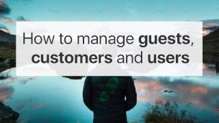 TrekkSoft | How to manage guests, customers and users screenshot 3