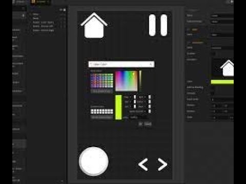 How to Create a UI screen on Buildbox - YouTube