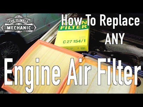 Tips for Replacing ANY Car's Air Filter