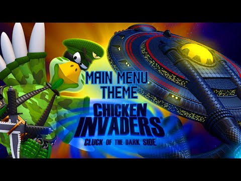 Chicken Invaders 5 Cluck Of The Dark Side Main Menu Theme Title Screen 