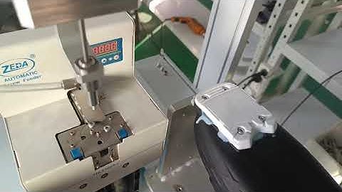 [BBA] How to tighten screws on shoes, Automatic fastening screw machine for boots, China factory
