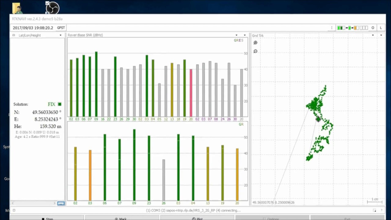 *alt*Cerea Lenksystem Tutorial Einrichtung der UBlox mit ucenter