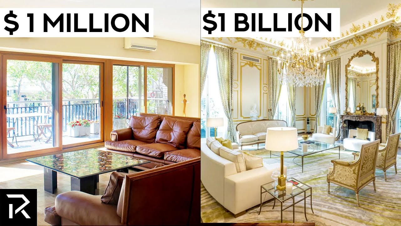 $1 Million VS $1 Billion Apartment