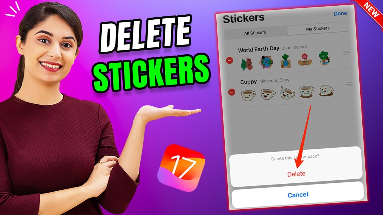 IOS 17 How To Delete Remove Stickers On IPhone YouTube ios-17-how-to-delete-remove-stickers-on-iphone-youtube