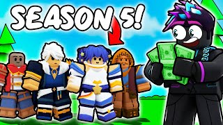 The New SEASON 5 KITS Are OVERPOWERED...(Roblox BedWars)