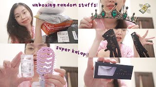 unboxing random stuffs from shopee (indo)! and now i&#39;m broke🧟‍♂️