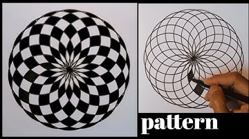 Geometric Pattern | #geometricart #geometricpatterns #patternmaking