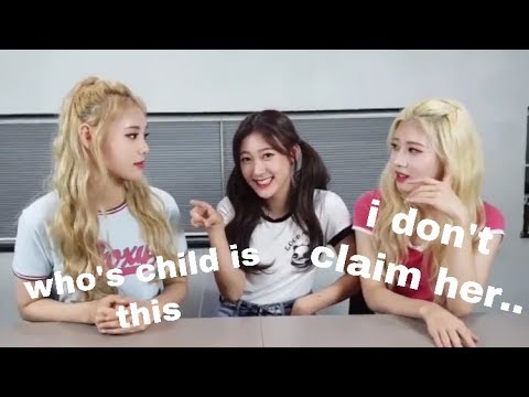 4 minutes of choerry being too positive for her members - YouTube