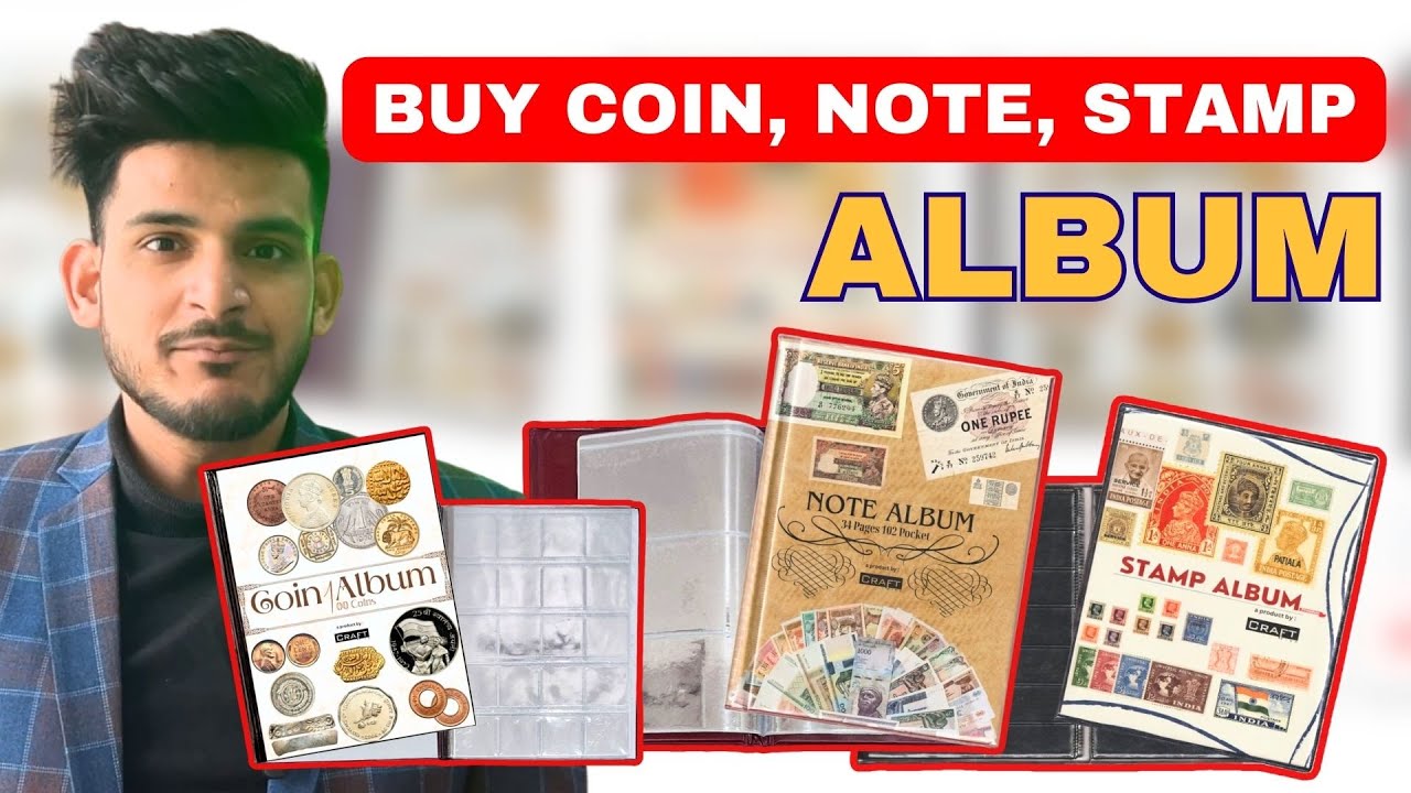 Buy Accessories to Keep Safe Your Coins, Notes & Stamps
