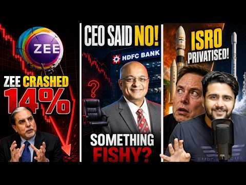 HDFC CEO Quits, Zee Crashes 14%, DealShare Loses 95% Value,Maruti Lost Its Dominance: Business News