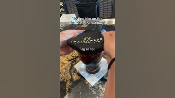 Testing him on the first date for red flags