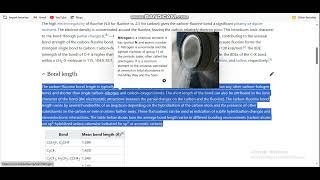 What is Carbon Fluorine bond