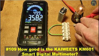 #109 How good is the KAIWEETS KM601 Smart Digital Multimeter?