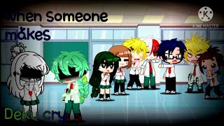 When Someone Makes Deku Cry Qaq.. Mha, Bnha - Deku Bowl