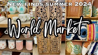 NEW WORLD MARKET HOME DECOR 2024 • SHOP WITH ME