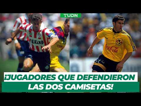 PURE STAR POWER! ⭐️⚽️ América and Chivas: The players who played the CLÁSICO in both jerseys