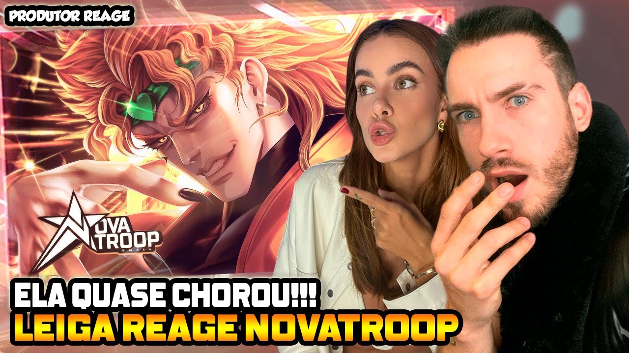 LEIGA REAGE Linhagem Profana | Novatroop | Dio Brando (JoJo's Bizarre Adventure) (REACT, ANÁLISE)