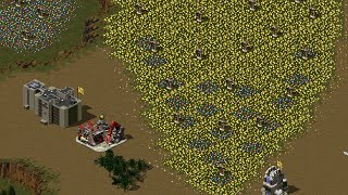 Red Alert 2 | Yuri's Revenge | 7 vs 1 - pretty women map - extra hard ai