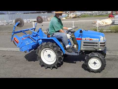 ISEKI イセキ トラクター TM15F 4WD 15馬力 - YouTube