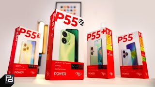 itel P55 5G, P55+, P55T, & P55 Unboxing And Review.