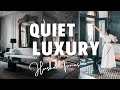 Quiet luxury style  aesthetics that speaks in hushed tones