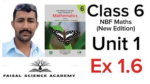 Class 6 Unit 1 Exercise 1.6 |LCM & HCF Story Sums | NBF Maths 2022 @ Faisal Science Academy