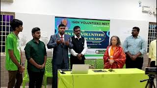 IGEN Volunteer Recognition Award