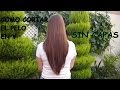 COMO CORTAR EL PELO EN V SIN CAPAS / HOW TO CUT HAIR IN V WITHOUT LAYERS