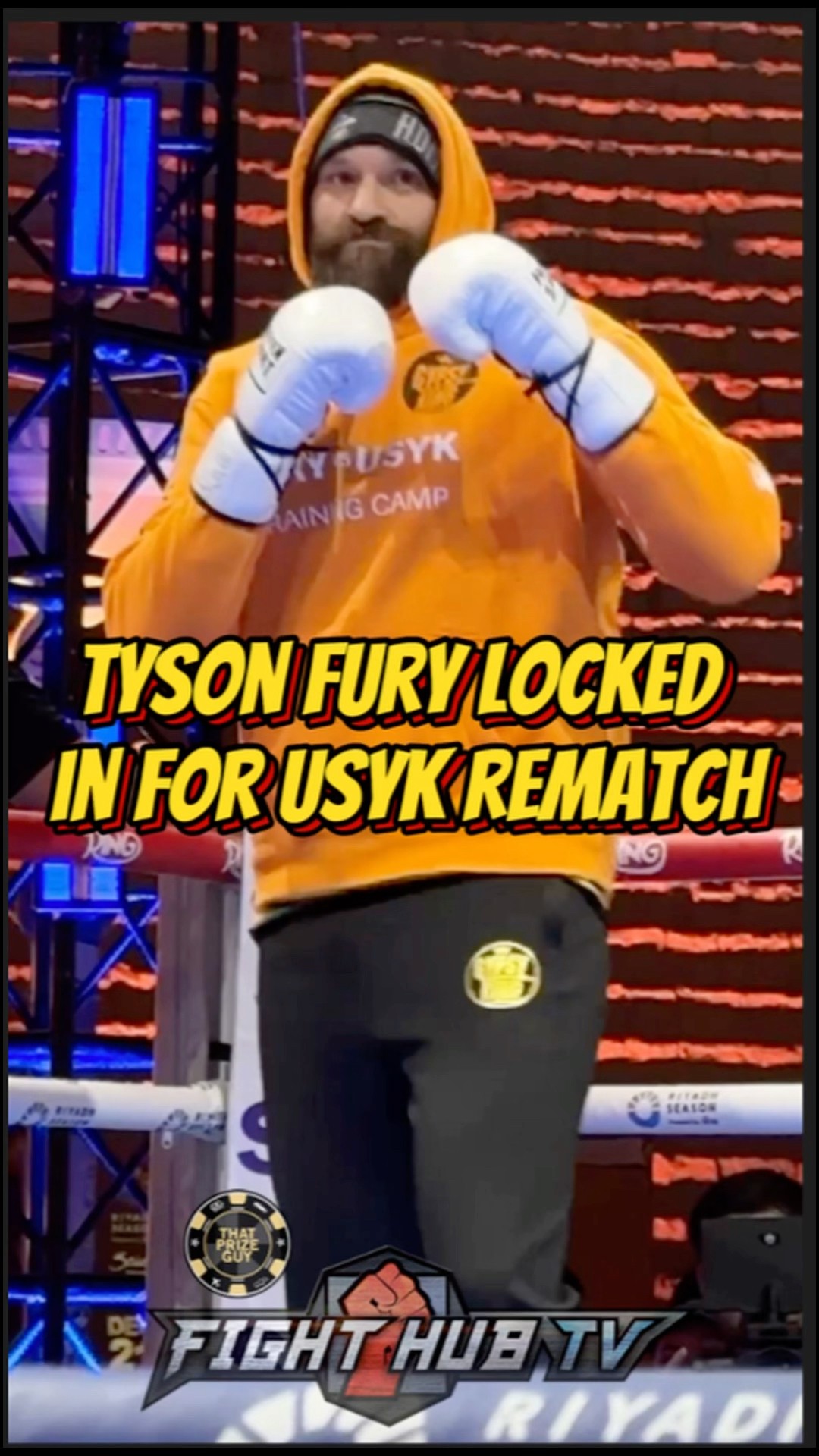 Tyson Fury FOCUSED \u0026 SCARY ahead of Usyk Rematch; PROMISES PAIN!