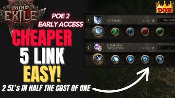 [PoE2] I made TWO 5 Link Skills for CHEAP Path of Exile 2