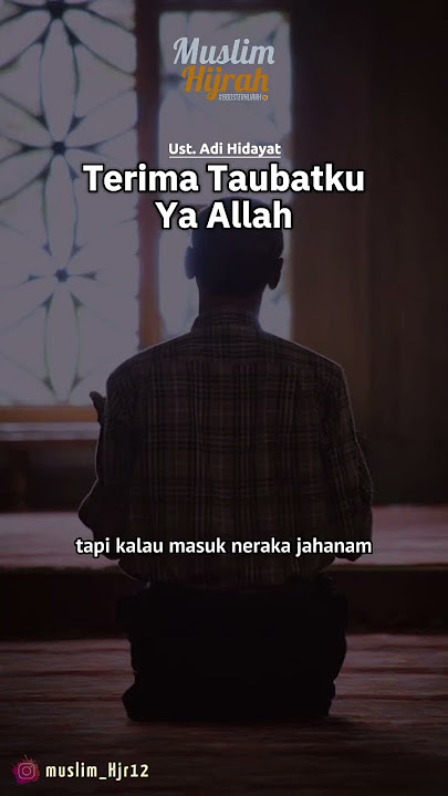 Ya Allah😭 aku seorang pendosa - #shorts #dakwah #taubat