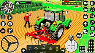 Modern Tractor Farming Driving Simulator 3D - New Tractor Games - Android  Gameplay screenshot 1