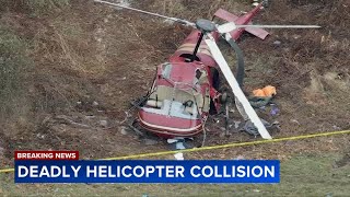 2nd pilot dies after midair helicopter collision in New Jersey