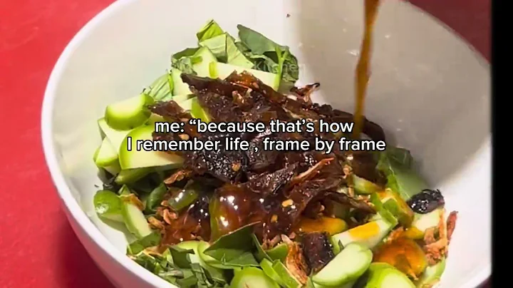 What if every meal told a story? | Cinematic Cooking Short 🥗✨ #food #cinematic #salad #recipe 