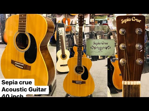 Sepia Crue Acoustic Guitar ( Wilson’s music instruments 03371476660 )