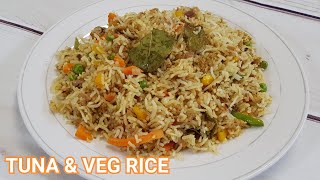 Mapishi ya wali wa samaki wa kibati na mboga mboga | Tuna and vegetables rice recipe