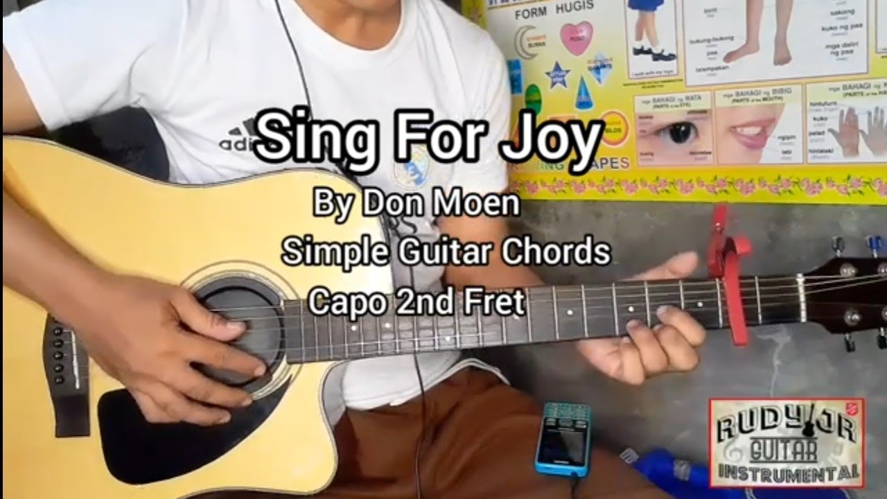 Sing For Joy by Don Moen | Simple Guitar Chords Tutorial with lyrics ...
