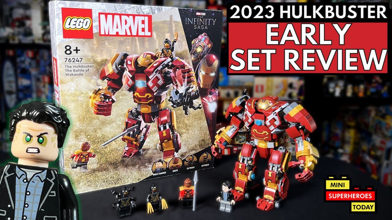 Fight! Lego Hulk vs the supercool Hulkbuster Lego Iron Man (pictures) - CNET