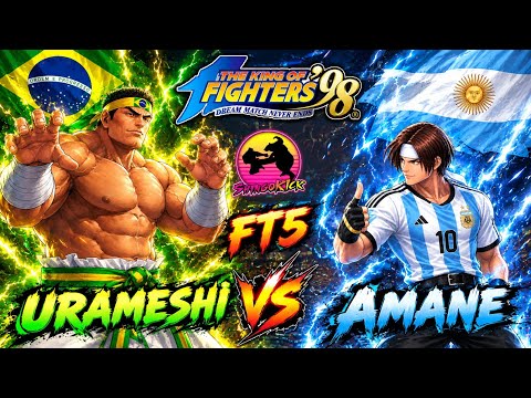 🔥Campeón Brasuka🆚Campeon Argentino🔥 Urameshi 🇧🇷 🆚 Amane 🇦🇷 FT5 #kof98