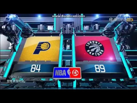 [NBA 季後賽]2016-05-02期  步行者84-89猛龍  德罗赞豪取30分乔治上演华丽暴扣
